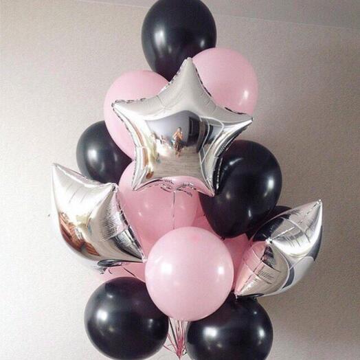 A set of "Stardust" balloons"