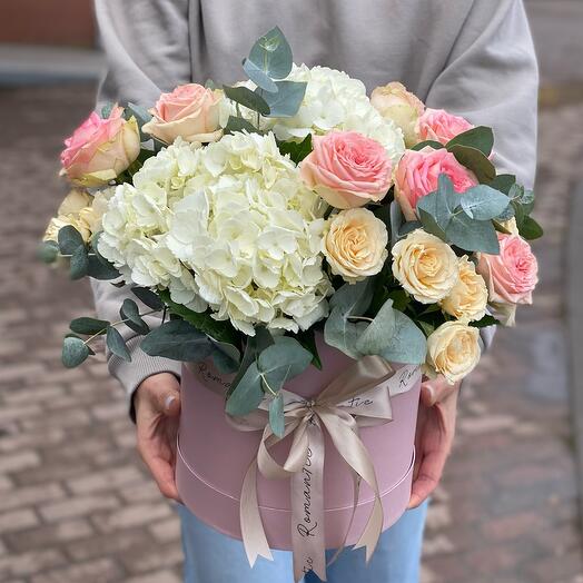 Розовое облако в коробке