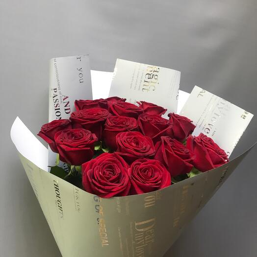 Red Rose in a beautiful package
