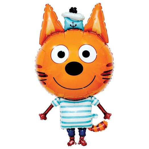 Фольгированный шар - Три кота (2) - 1 метр