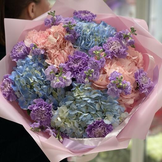Авторский букет - Лавандовые берега 💝💜