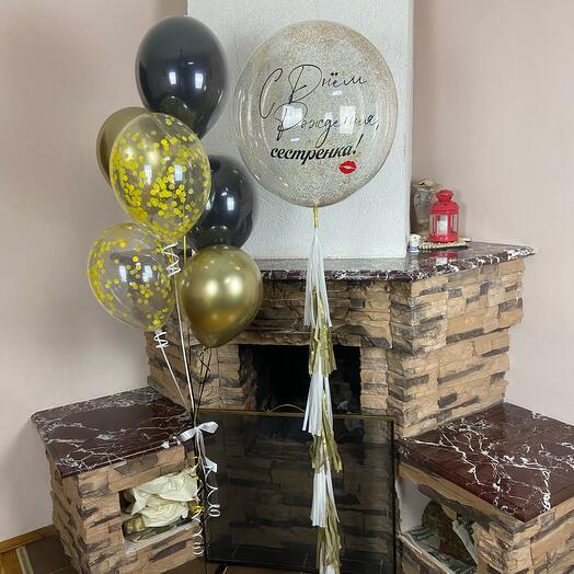 Globos de Cumpleaños, 7 piezas