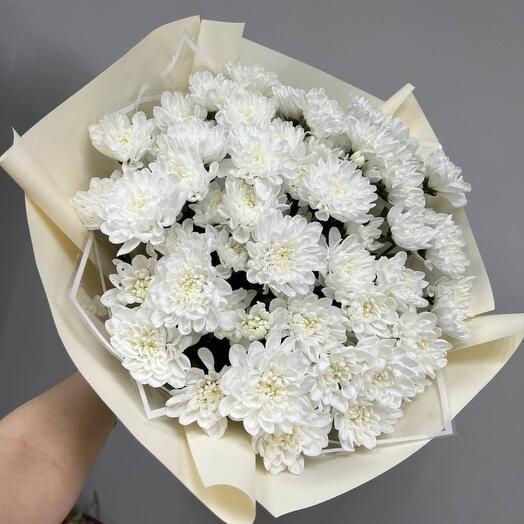 Bouquet of 11 bush chrysanthemums