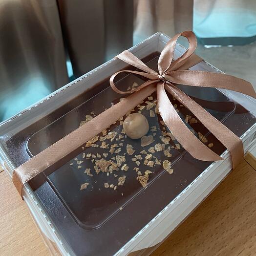 Postre traifle en Caja