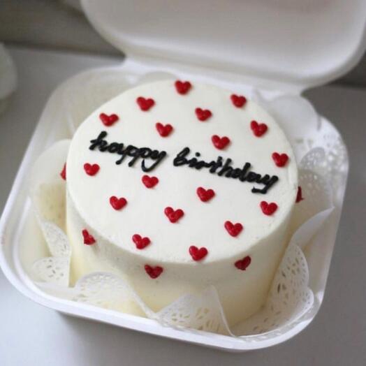 Happy Birthday Bento Cake