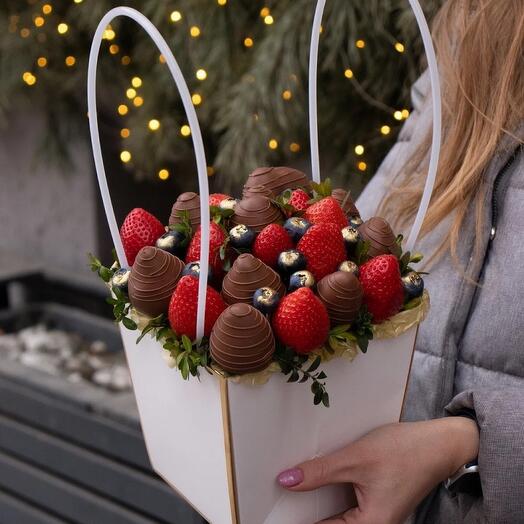 Juego de fresas "from the heart"
