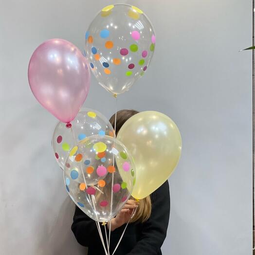 Paquete de 5 globos