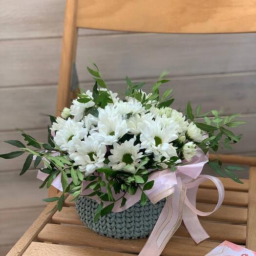 Flowers in the basket 🌱