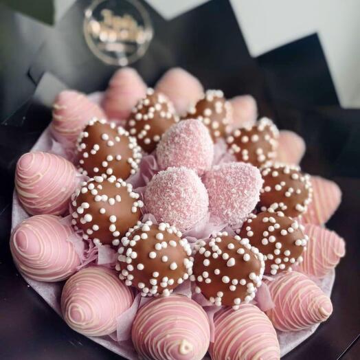 Bouquet of 25 strawberries