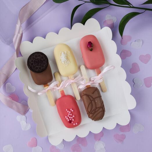 NEW Assorted cheesecakes 5 pcs (cherry, strawberry, oreo, coconut, milk chocolate) as a gift