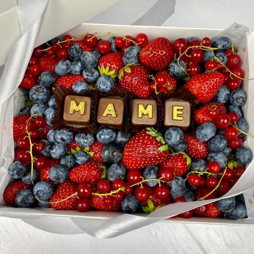 Ягодная коробка « Маме»