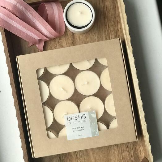 Набор "Чайные свечи" из соевого воска