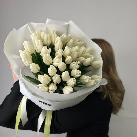 АКЦИЯ Букет из тюльпанов 51 штук