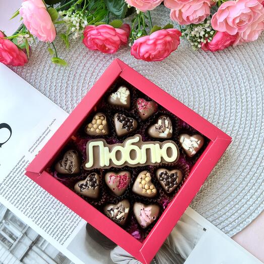 Шоколадный набор "Люблю"
