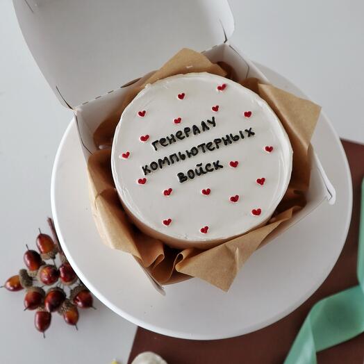 Bento cake for the "General of computer troops"