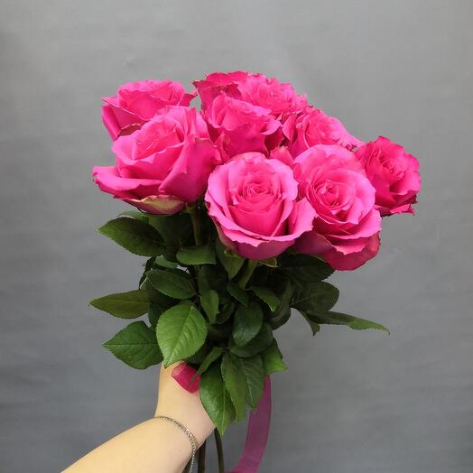 Букет розовых роз, Flowers Moscow, Russia, buy at a price of 3050 RUB ...