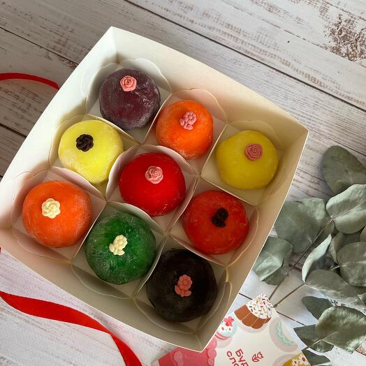 Моти, японское пирожное в подарок ко дню учителя,для любимого, любимой,  жене, подруге, мужу, друге, маме