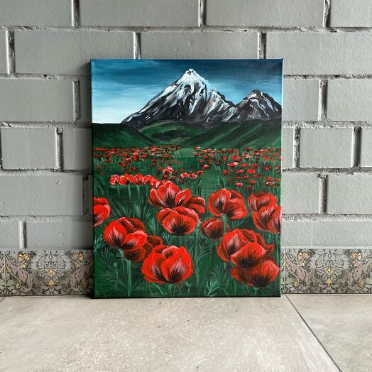 Красные маки