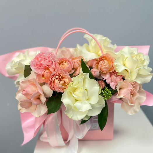 Цветочная сумочка  1