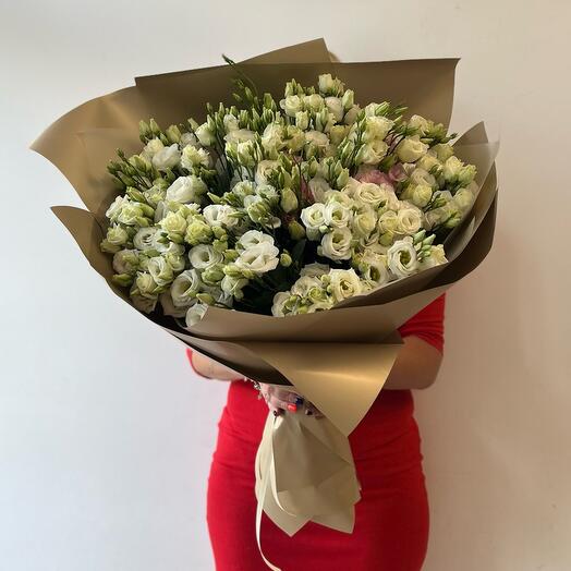 Ramo grande de Eustoma