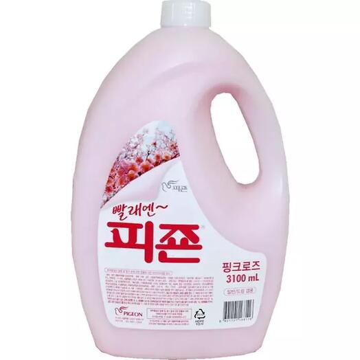 Pigeon Regular Fabric Softener Pink Rose Кондиционер для белья с ароматом розы - 3,1 л (бутыль)