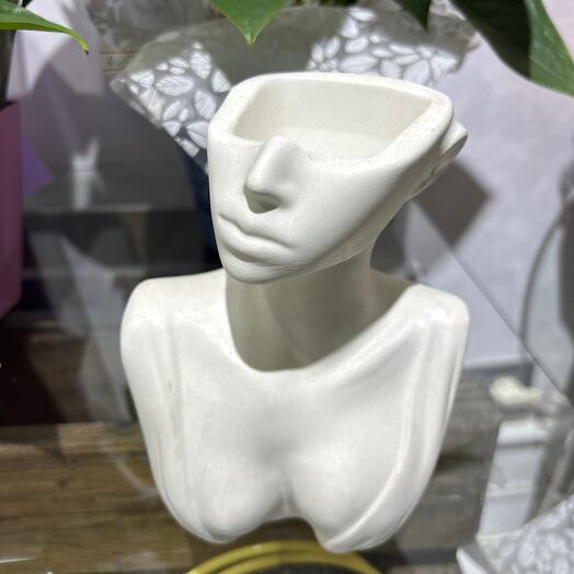 Vase for dried flowers and artificial flowers