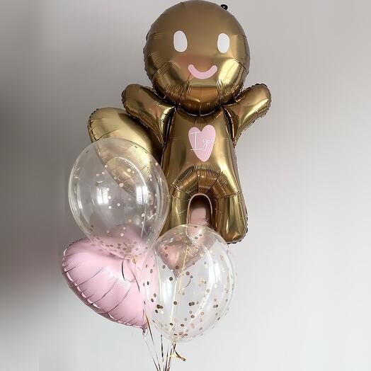 Воздушные шары I love