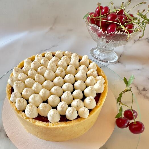 Cherry Cheesecake-creme brulee