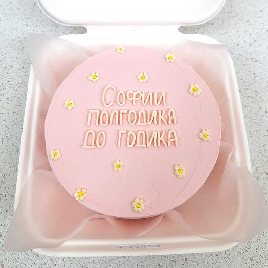 Бенто-торт на полгода