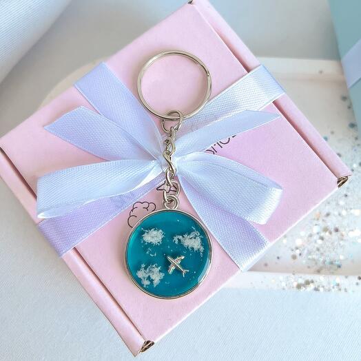 Author's handmade keychain "Flight"