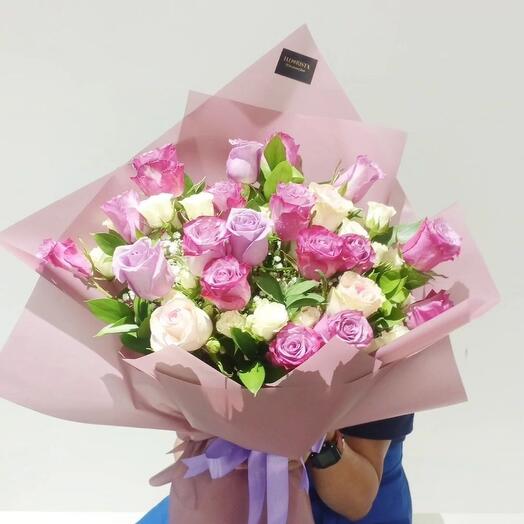 Mix Pink Rose Bouquet