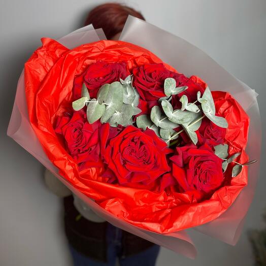 Красный  букет