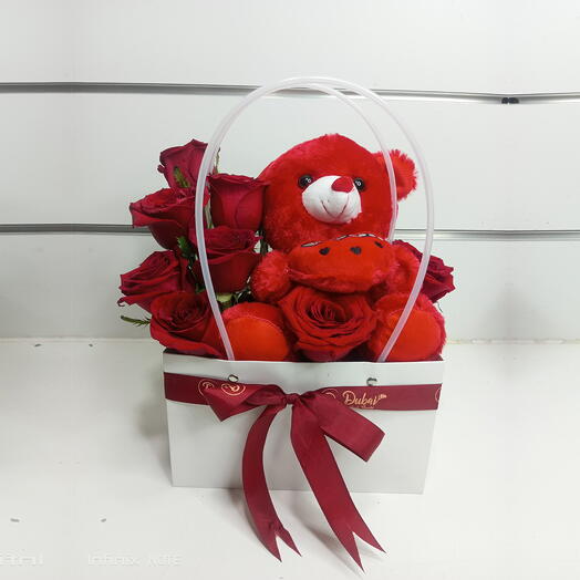 Red Rose   Teddy Bear