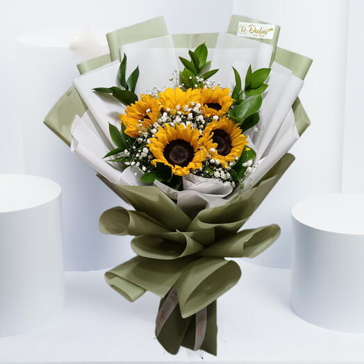 5 Sunflower Bouquet