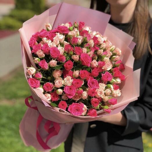 Букет микс кустовых