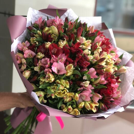 Микс Альстромерии