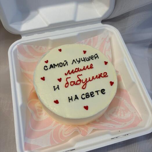 Бенто торт на 8 марта
