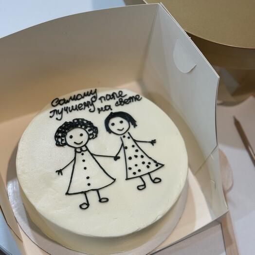 Bento cake for Dad
