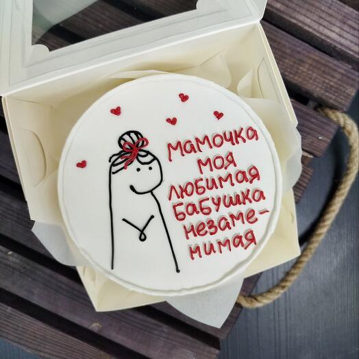Бенто торт маме
