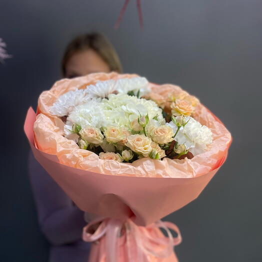 Персиковое безе