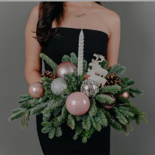 Праздничная свеча надежды