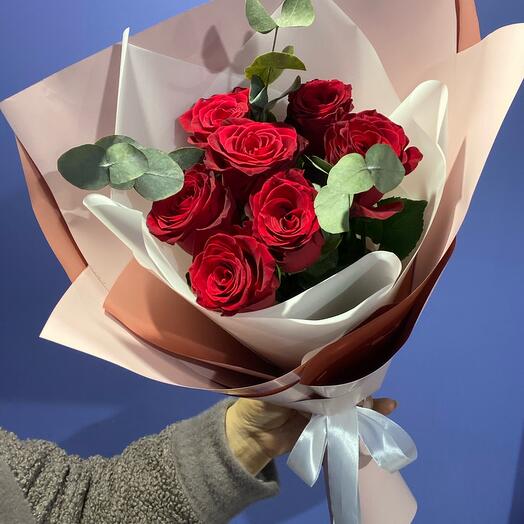 🌹Комплимент 7 роз