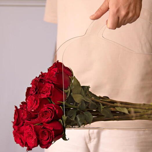 Womens day bag ( 21 Red Roses )