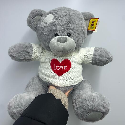 Плюшевый Медведь в свитере Love