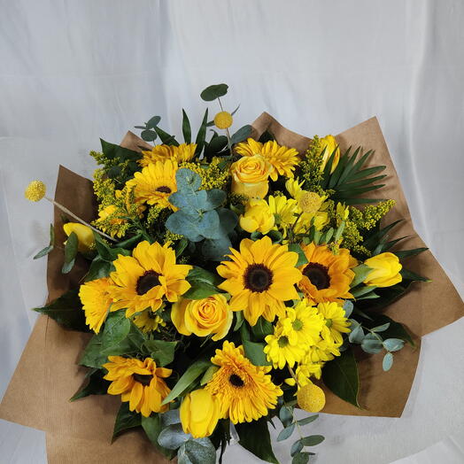 Bouquet amarillo