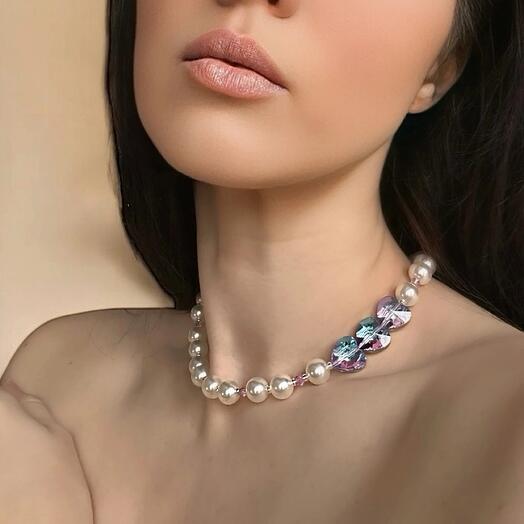 Колье с сердцами Lil heart