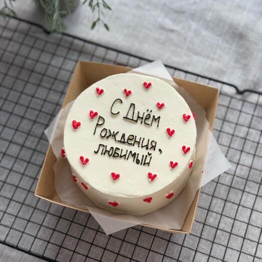 Бенто торт для любимого