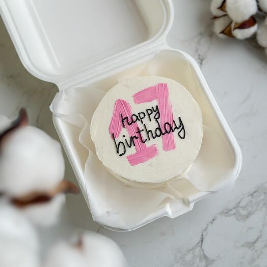 Бенто торт на день Рождения Happy birthday