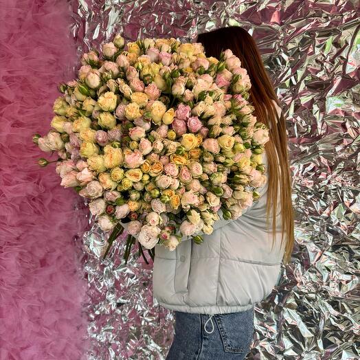 Mix spray rose