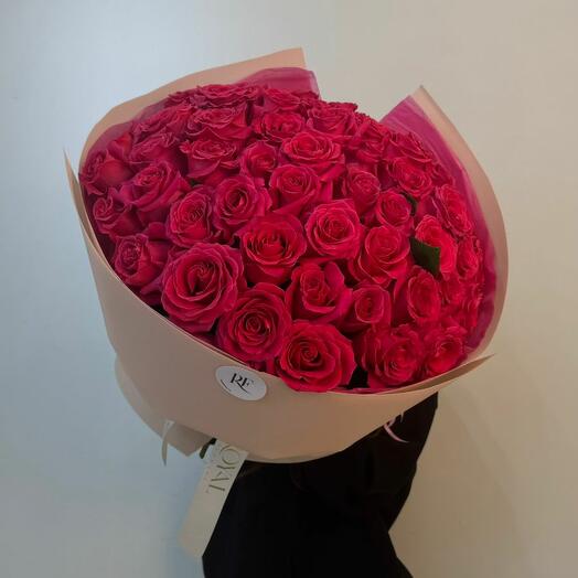Монобукет из 51 роз